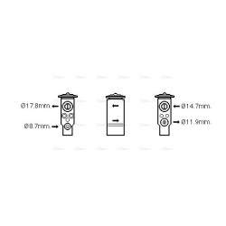AC Expansion Valve - AVA SB1076