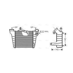 Intercooler - AVA STA4036