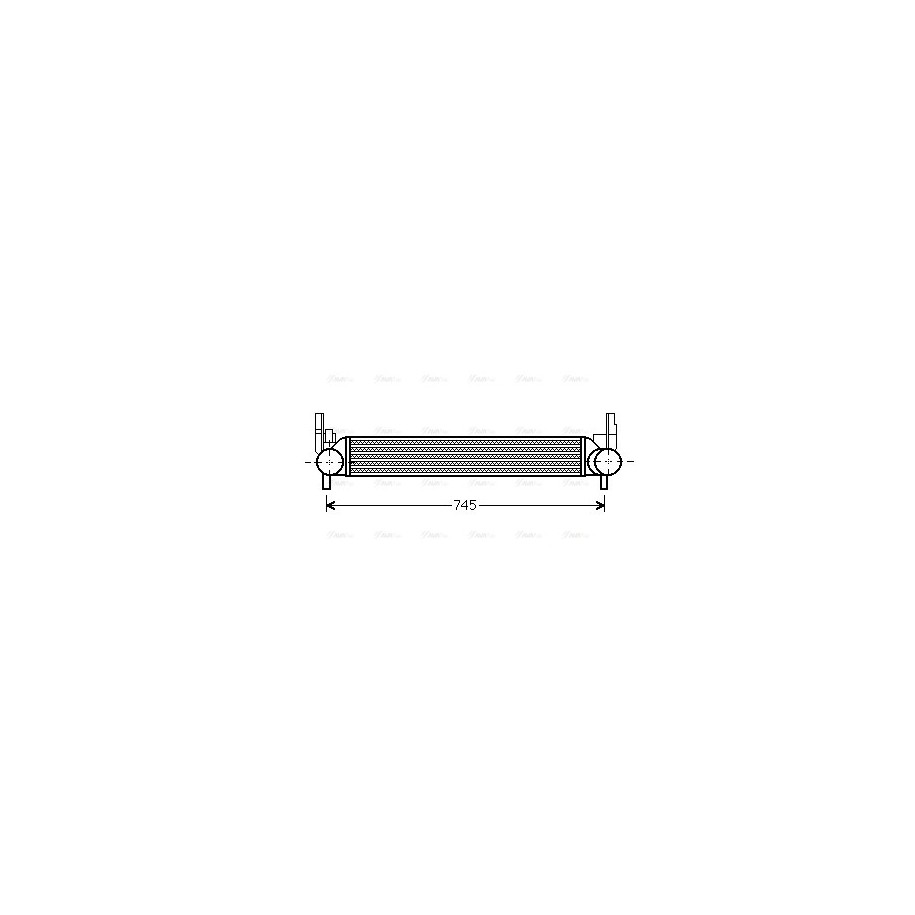 Intercooler - AVA STA4039