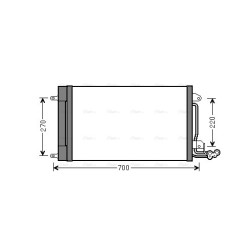 AC Condenser - AVA STA5038D