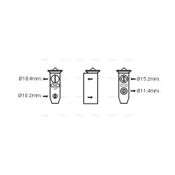 AC Expansion Valve - AVA SU1095