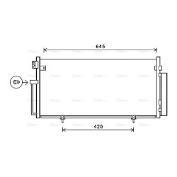 AC Condenser - AVA SUA5078D