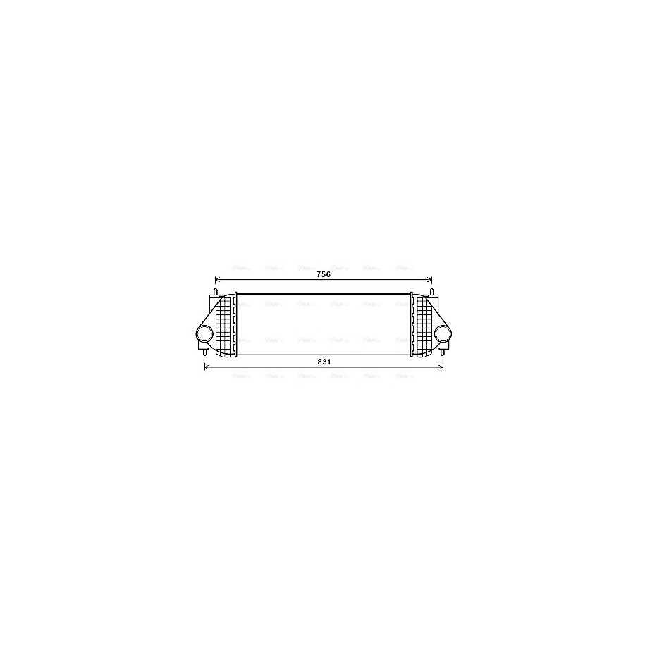 Intercooler - AVA SZA4134