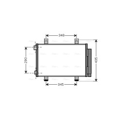 AC Condenser - AVA SZA5116D