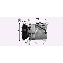 AC Compressor - AVA SZAK164