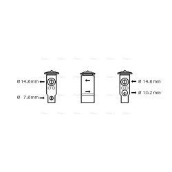 AC Expansion Valve - AVA TO1045
