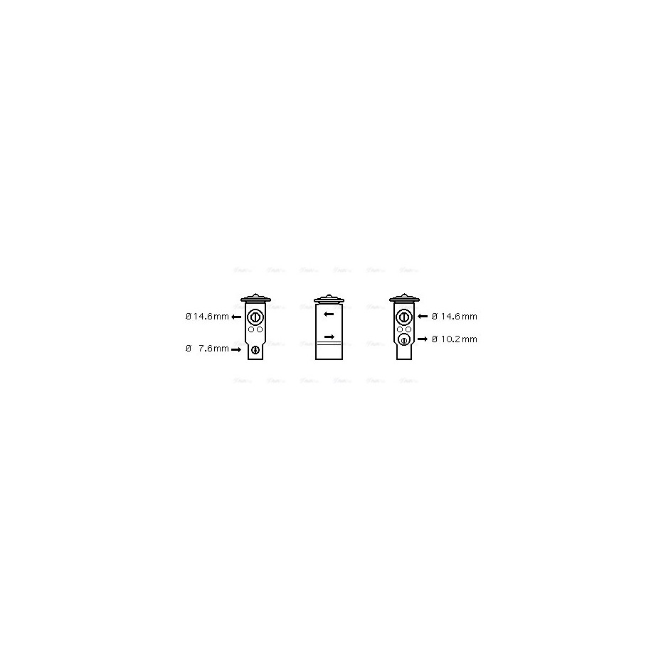 AC Expansion Valve - AVA TO1045