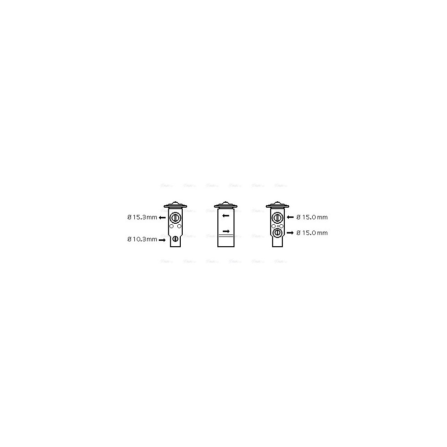 AC Expansion Valve - AVA TO1070