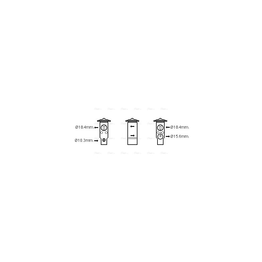 AC Expansion Valve - AVA TO1643