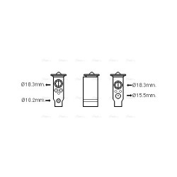AC Expansion Valve - AVA TO1672