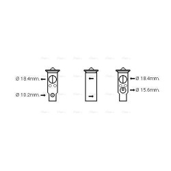 AC Expansion Valve - AVA TO1710