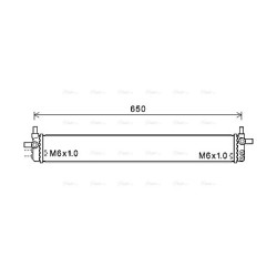 Battery Cooling Radiator - AVA TO2713