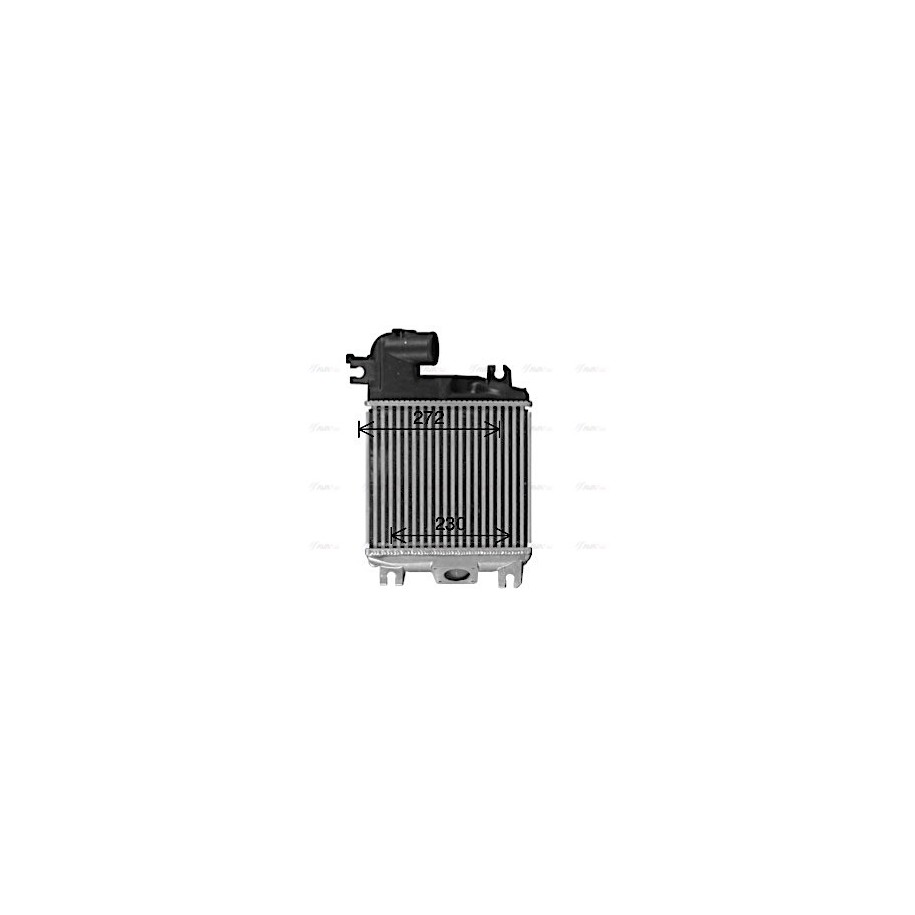 Intercooler - AVA TO4758