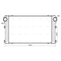 Intercooler - AVA TO4794
