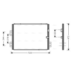 AC Condenser - AVA TO5277