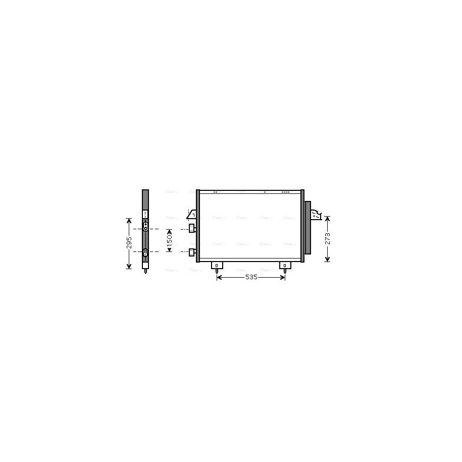 AC Condenser - AVA TO5281D