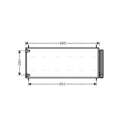 AC Condenser - AVA TO5406D