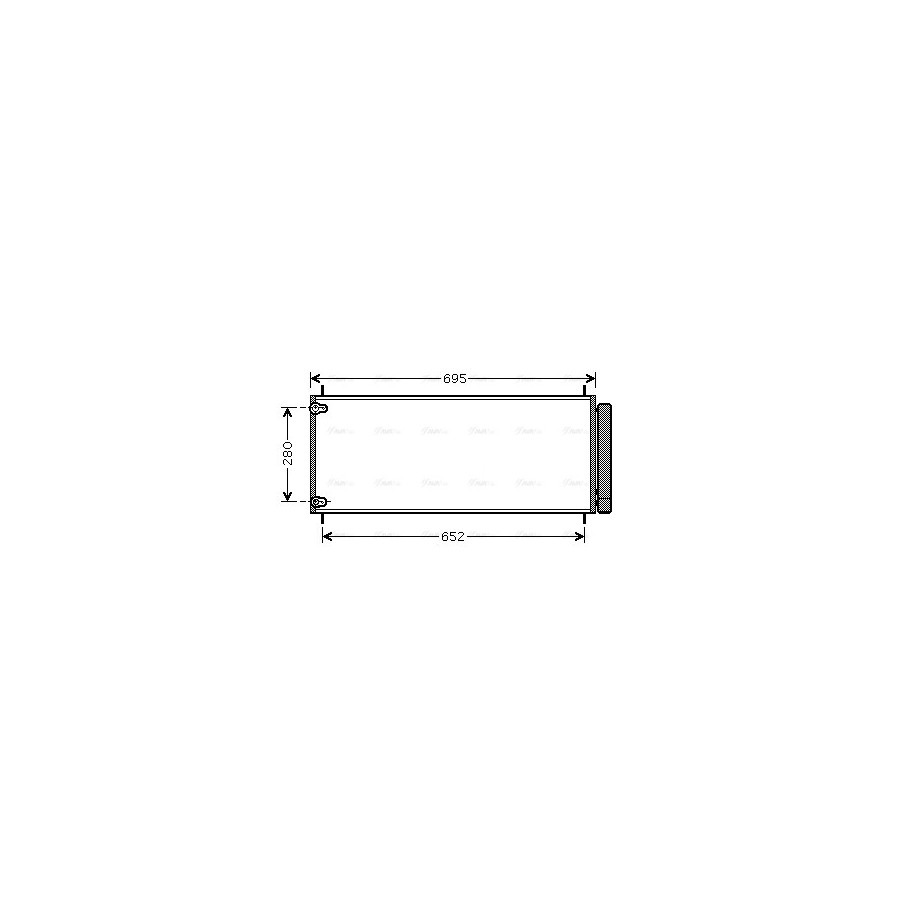AC Condenser - AVA TO5406D