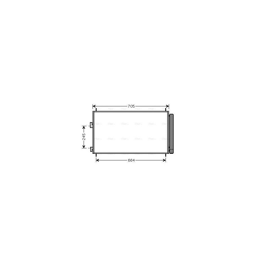 AC Condenser - AVA TO5410D