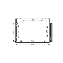 AC Condenser - AVA TO5574D