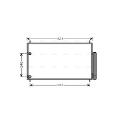 AC Condenser - AVA TOA5405D
