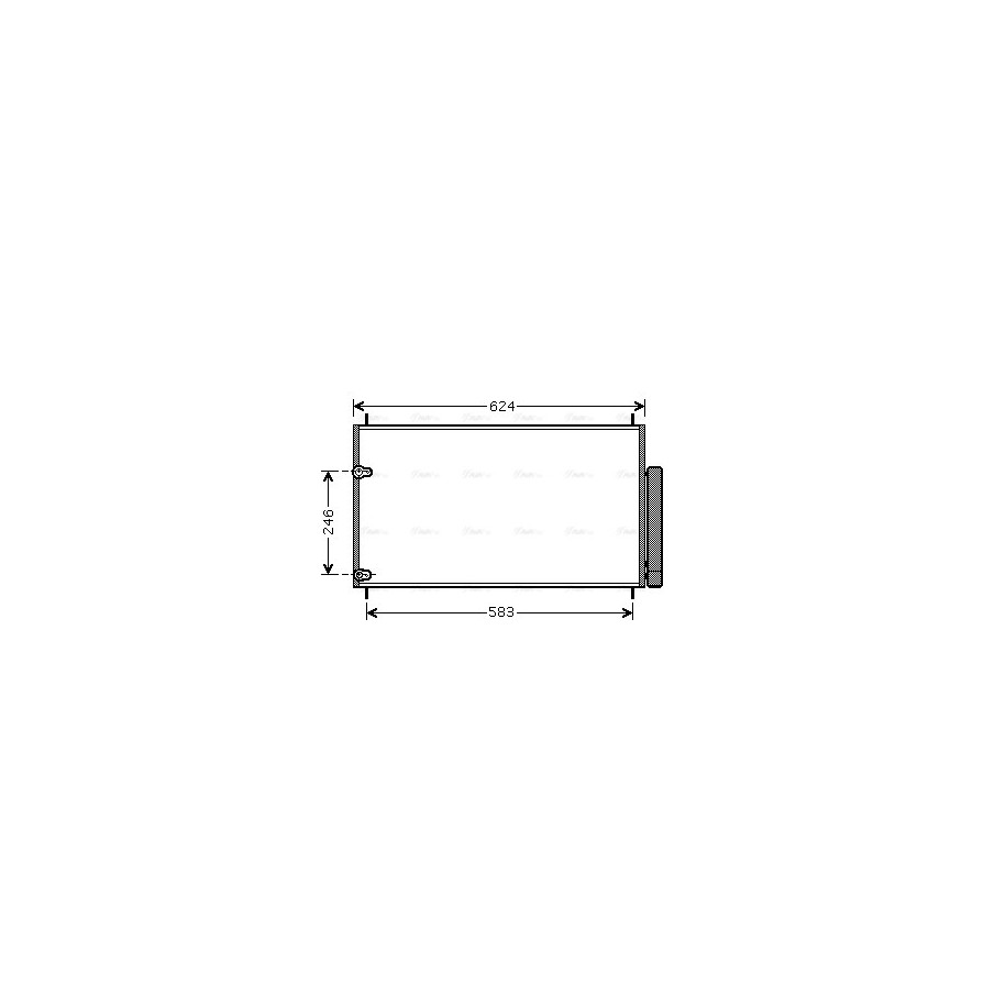 AC Condenser - AVA TOA5405D