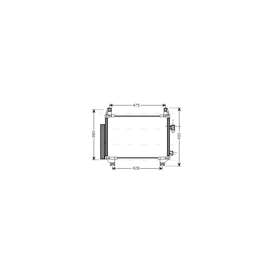 AC Condenser - AVA TOA5407D