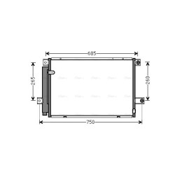 AC Condenser - AVA TOA5559D