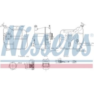 Coolant Water Tank - Nissens 996239