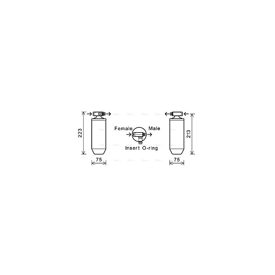 AC Dryer - AVA VLD023