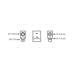 AC Expansion Valve - AVA VN1076