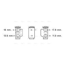 AC Expansion Valve - AVA VN1367