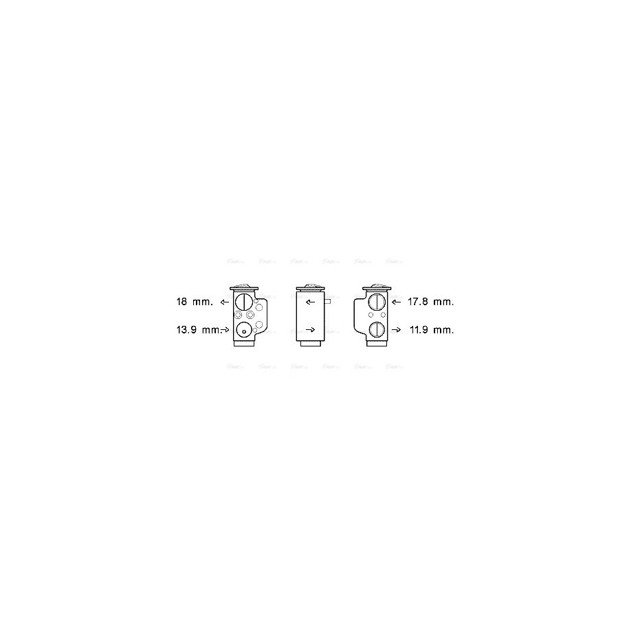 AC Expansion Valve - AVA VN1367