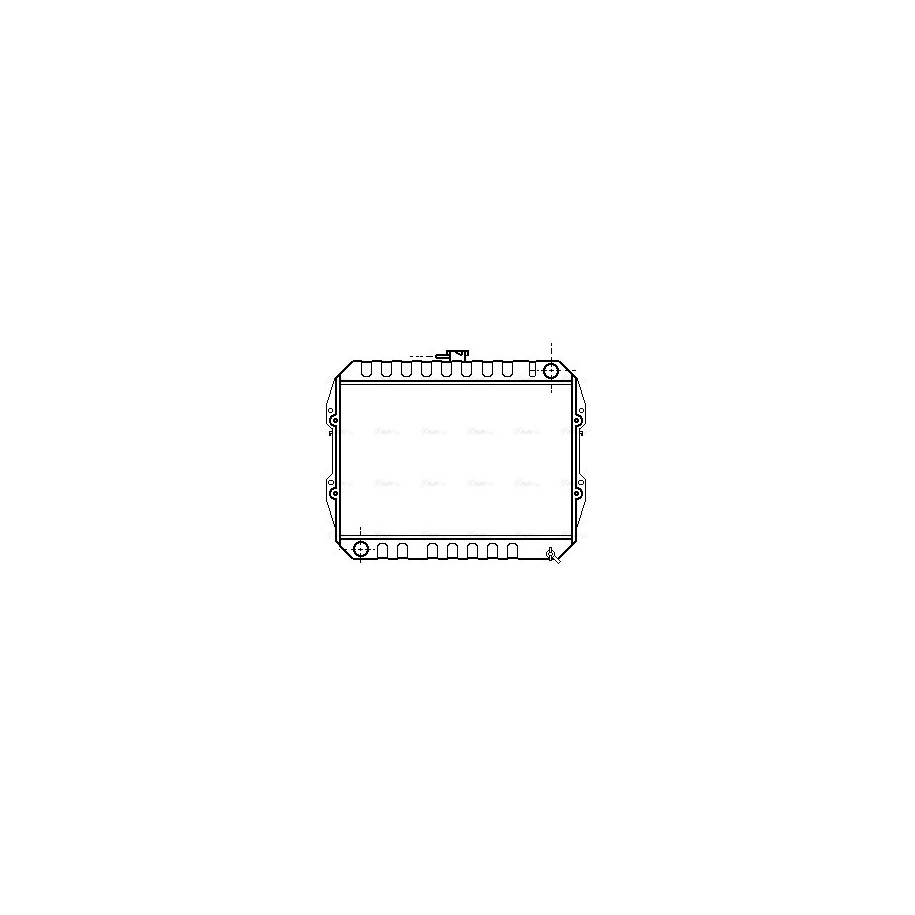 Radiator - Engine Cooling - AVA VN2090