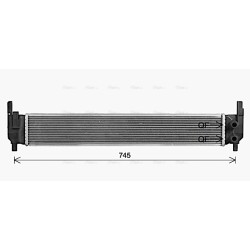 Engine Radiator - AVA VN2420