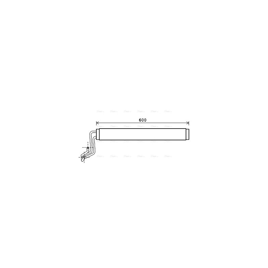 Power Steering Oil Cooler - AVA VN3308