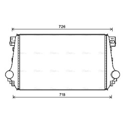 Intercooler - AVA VN4368