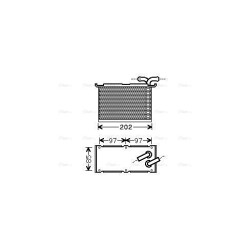Intercooler - AVA VN4397