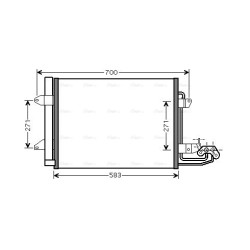 AC Condenser - AVA VN5211D