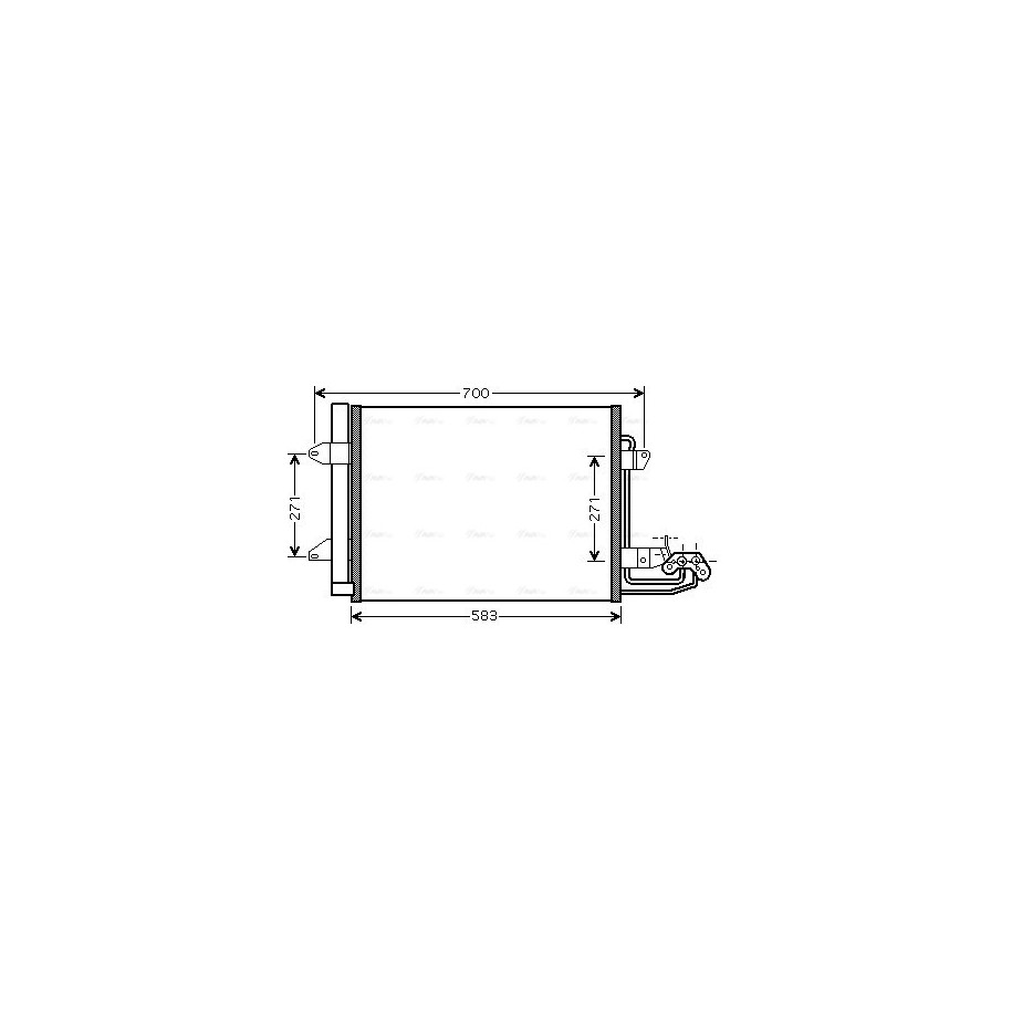 AC Condenser - AVA VN5211D
