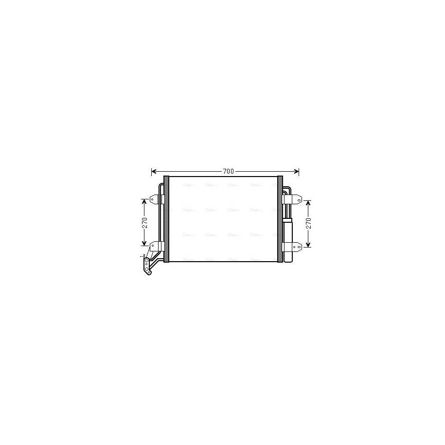 AC Condenser - AVA VN5291D