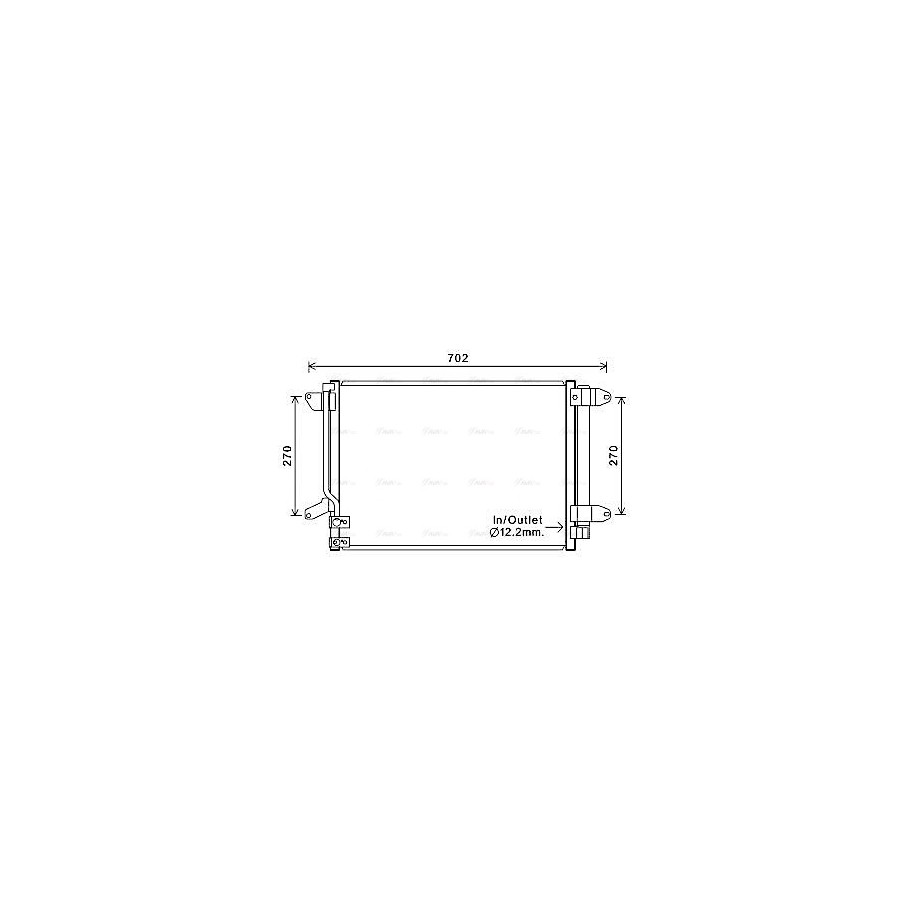 AC Condenser - AVA VN5330D