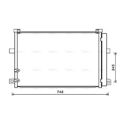 AC Condenser - AVA VN5369D