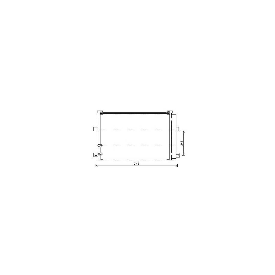 AC Condenser - AVA VN5369D