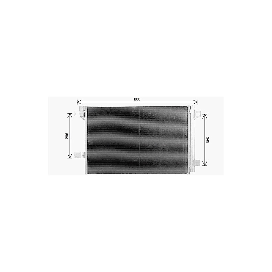 AC Condenser - AVA VN5437D
