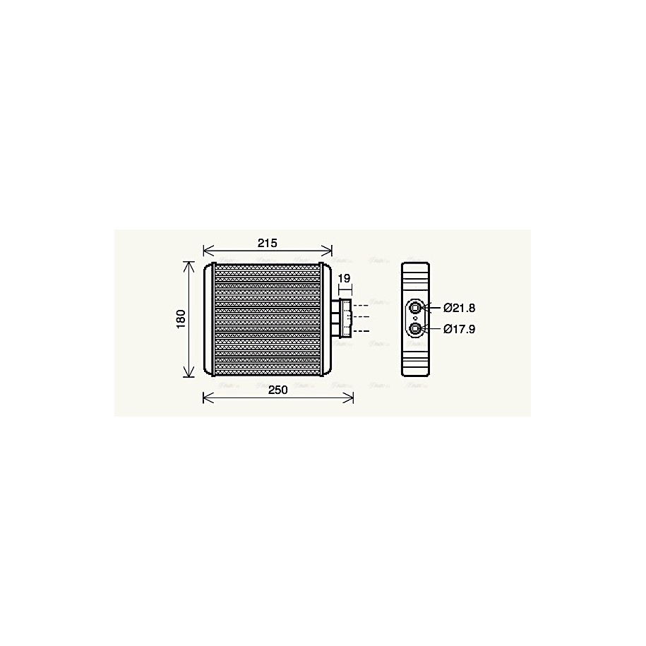 Heater Matrix - AVA VN6196
