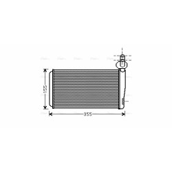 Heater Matrix - AVA VN6259