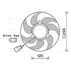 Radiator Fan - AVA VN7535