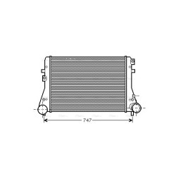 Intercooler - AVA VNA4306
