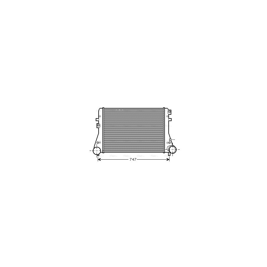 Intercooler - AVA VNA4306